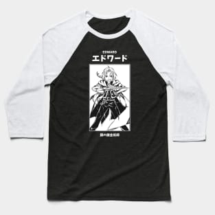 Edward Elric Full Metal Alchemist Baseball T-Shirt